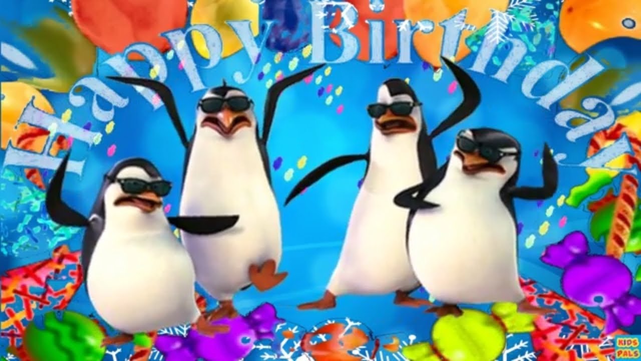 happy birthday song penguin